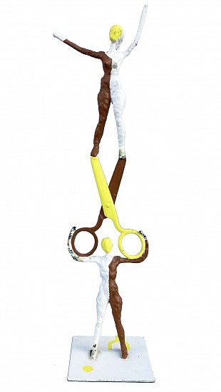 Kent Addison, Pair of Acrobats and Scissors
1966, Painted Metal