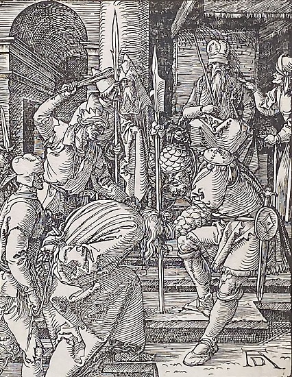 Albrecht Durer, The Flogging of Christ
Woodblock Print
