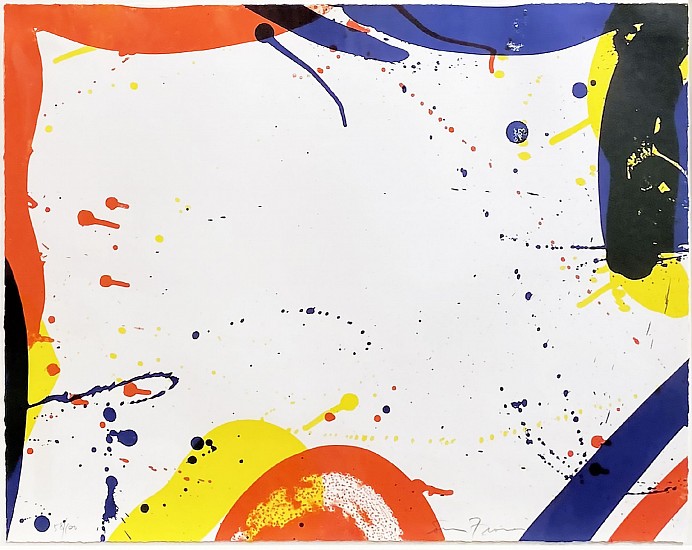 Sam Francis, Untitled
1967, Color Lithograph