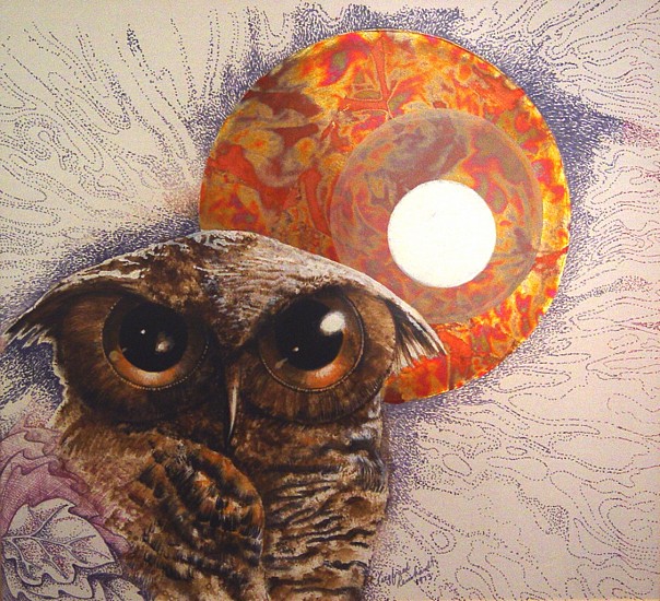 Siegfried Gerhard Reinhardt, The Owl
1973, Mixed Media