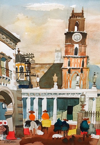 Dong Kingman, San Miguel, Mexico
Watercolor