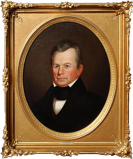 George Caleb Bingham, Portrait of Vachel Hobbs
1839, Oil on Canvas
