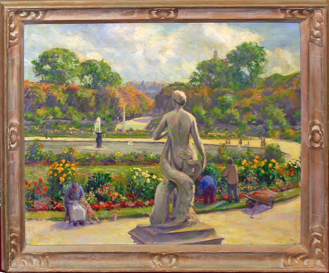 Charles Galt, Luxembourg Gardens
Oil on Canvas