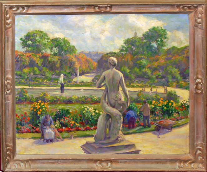Charles Galt, Luxembourg Gardens
Oil on Canvas