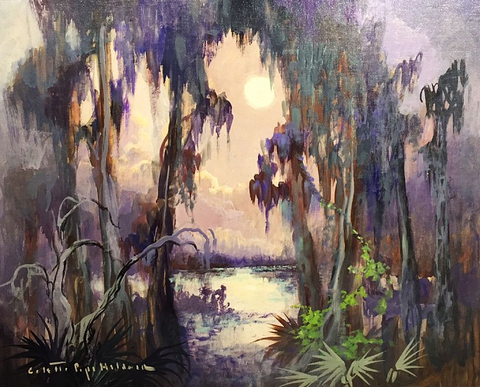 Colette Pope Heldner, On the Bayou
Oil on Canvas