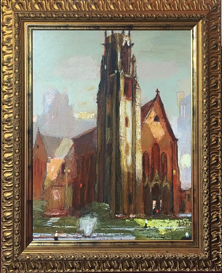 Fred Conway, Christ Church Cathedral, St. Louis
1972, Oil on Panel