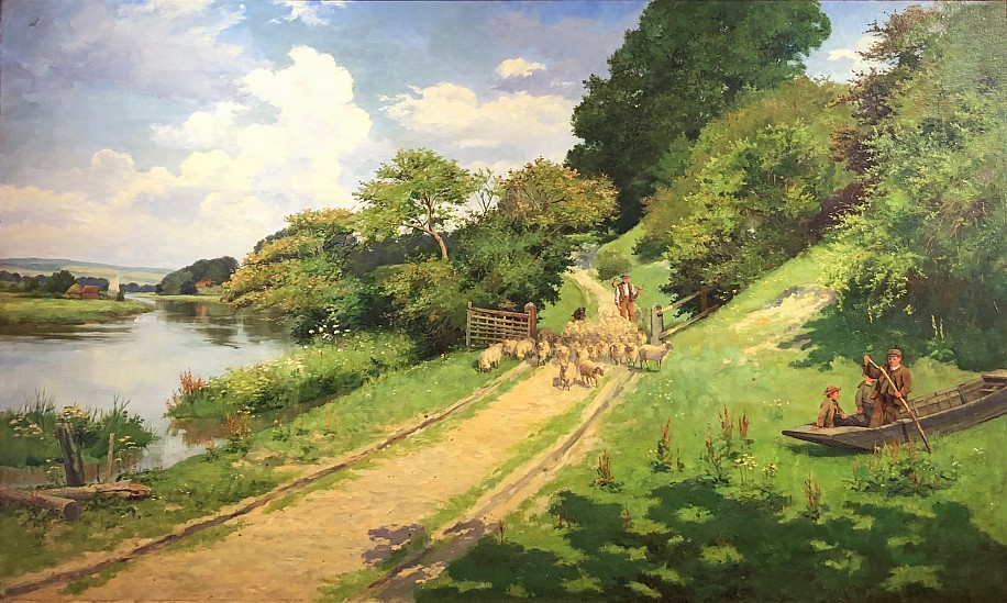 Percy R. Craft, Near Dorking, Surrey
Oil on Canvas