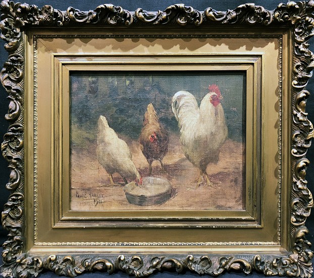 Paul Harney, Three Chickens
1911, Oil on Canvas