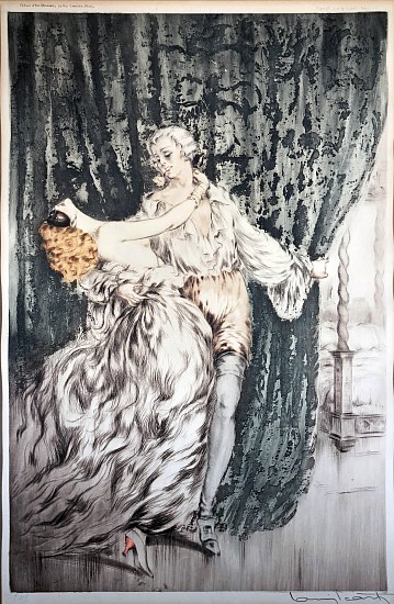 Louis Icart, Casanova
1928, Aquatint Engraving