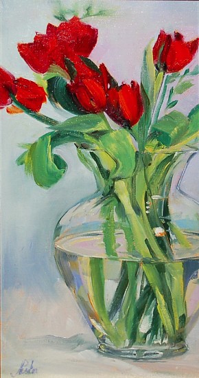 Joan Parker, Red Lives
Oil on Canvas