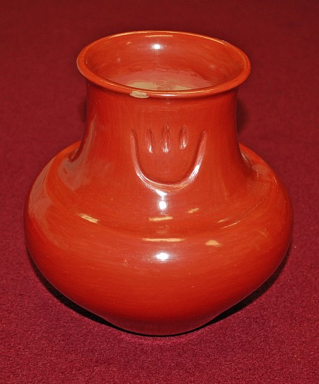 Santa Clara Pottery, Red Pot
Redware