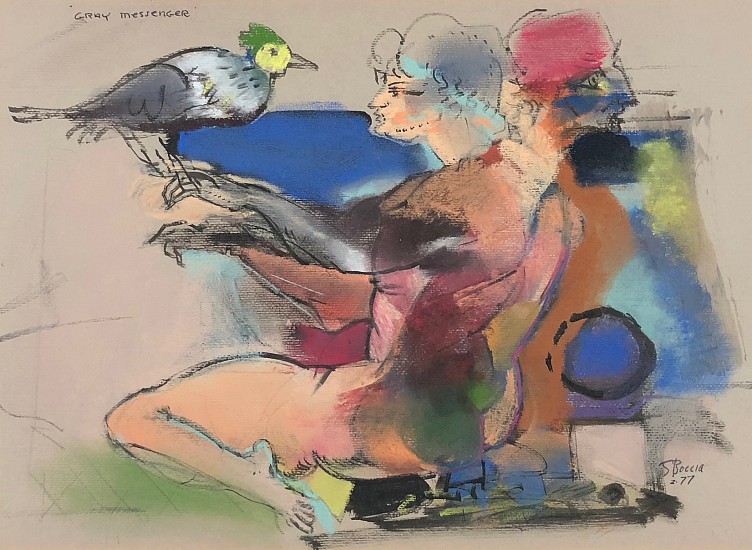 Edward Boccia, Gray Messenger
1977, Pastel