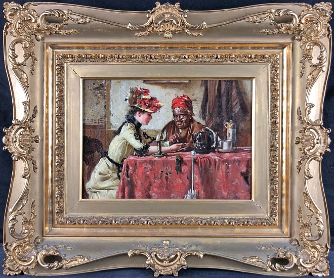 Harry Herman Roseland, The Fortune Teller
Oil on Canvas