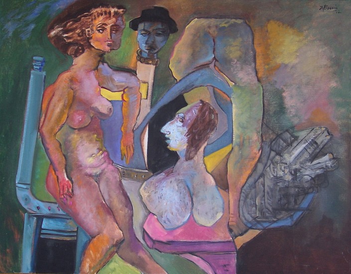 Edward Boccia, After the Trip
1972, Oil on Canvas