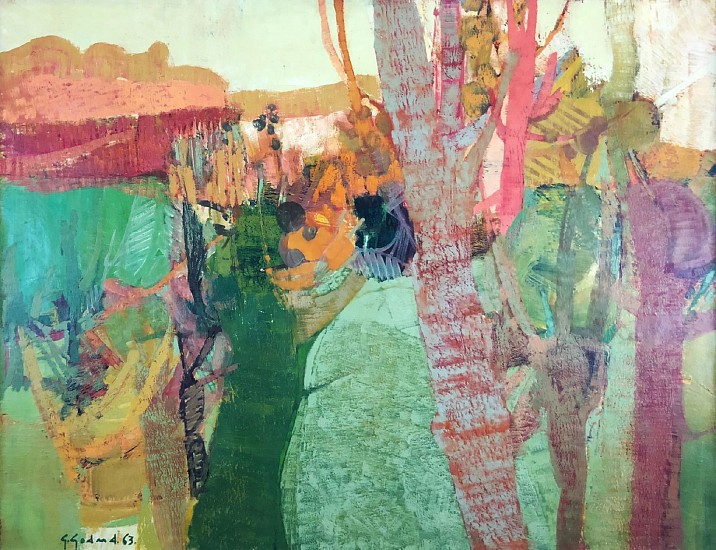 Gabriel Godard, Arbres
1963, Oil on Canvas