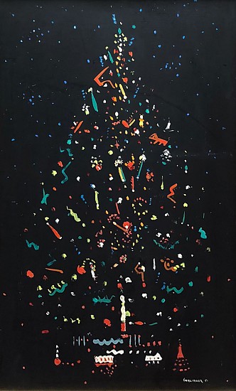 Oscar E. Thalinger, Christmas Tree
1951, Mixed Media