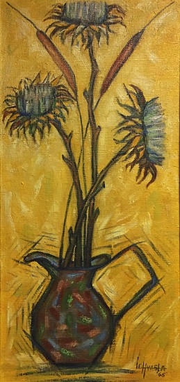 Louis Carl Hvasta, Thistles
1965, Oil on Panel