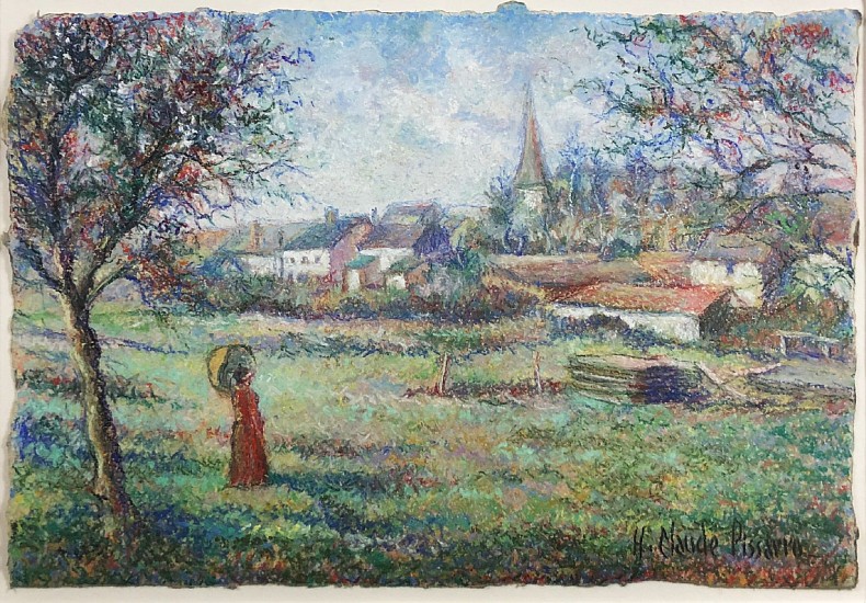 H. Claude Pissarro, Martigny Les Bains
Pastel