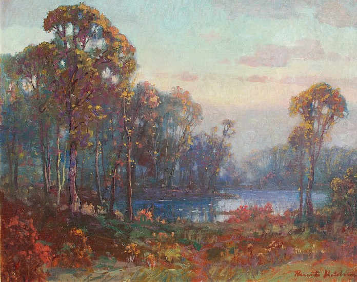 Knute Heldner, North Minnesota Twilight
Oil on Canvas