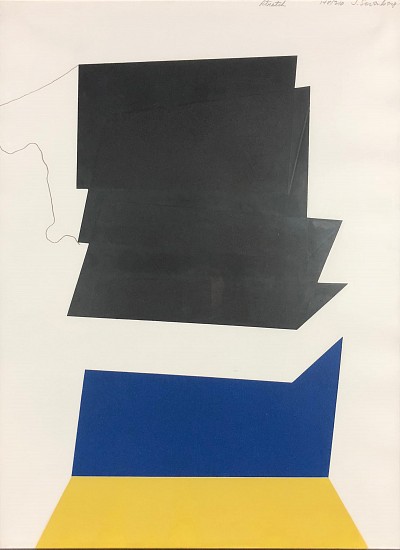 Jack Sonenberg, Geometric Composition
1970, Color Lithograph and Collage