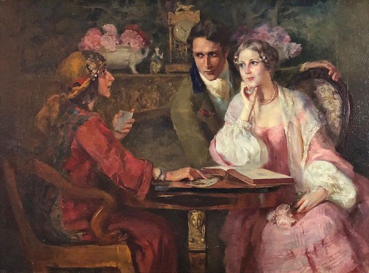 Otolia Kraszewska, The Fortune Teller
Oil on Canvas