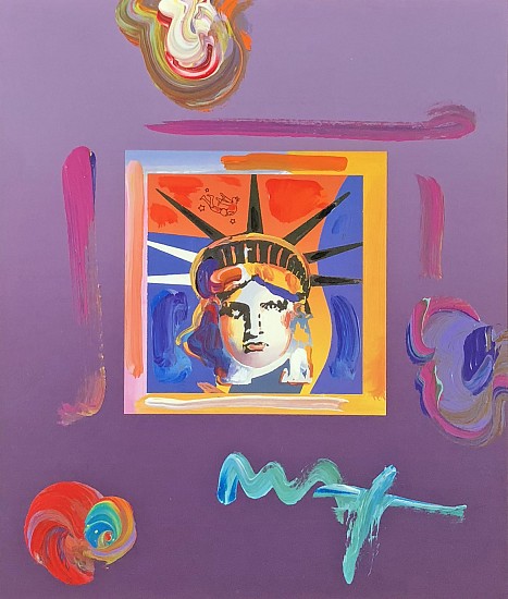 Peter Max, Statue of Liberty
Embellished Print
