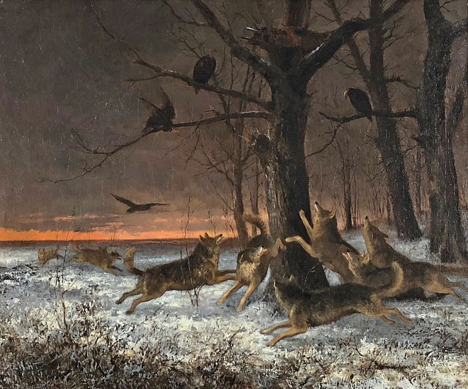 Newbold Hough Trotter, Mandan Burial
1881, Oil on Canvas