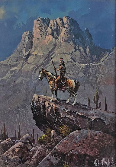 Ted Blaylock, Pinto's Outlook
Oil Painting on Panel