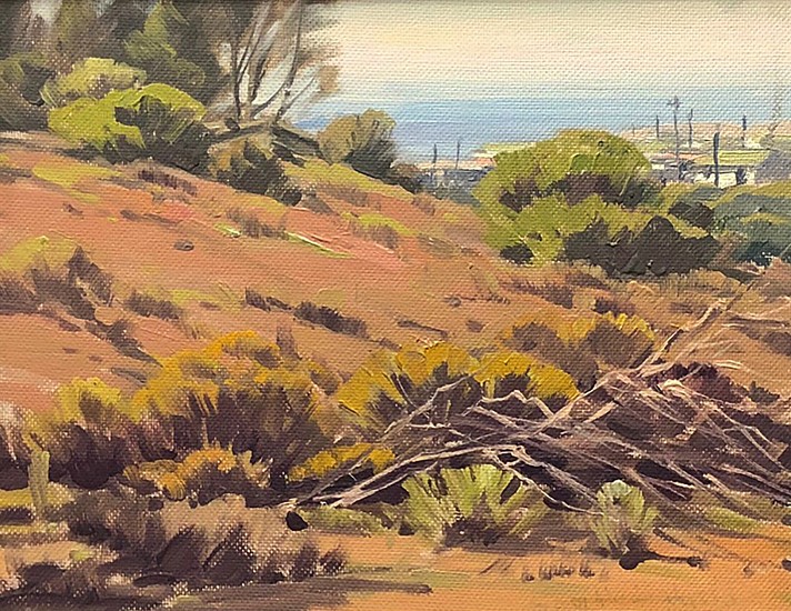 Sam Hyde Harris, Above the Beach
Oil on Board