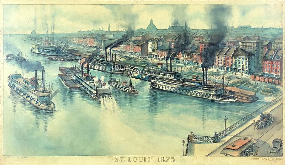 Charles Overall, St. Louis 1875
Color Lithograph