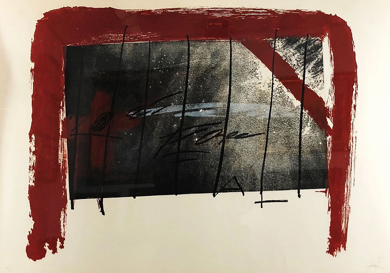 Antonio Tapies, Abstract Composition
Color Lithograph
