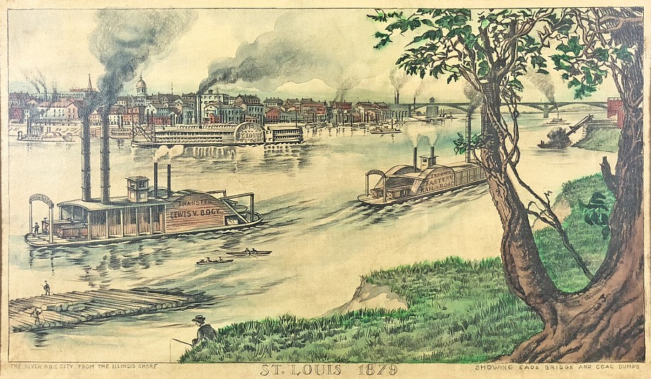 Charles Overall, St. Louis 1879
Color Lithograph