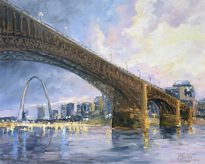 Irek Szelag, Eads Bridge - St. Louis
Oil on Canvas