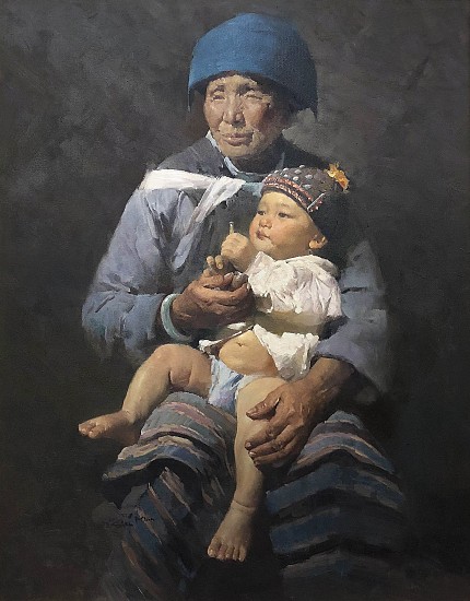Mian Situ, Eyes of the Ages
Oil on Canvas