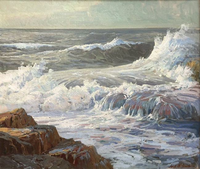 Jack Wilkinson Smith, Seascape
Oil on Canvas