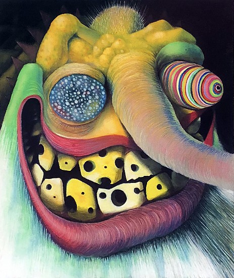 Tom Friedman, Monster Drawing
1995, Pastel on Paper