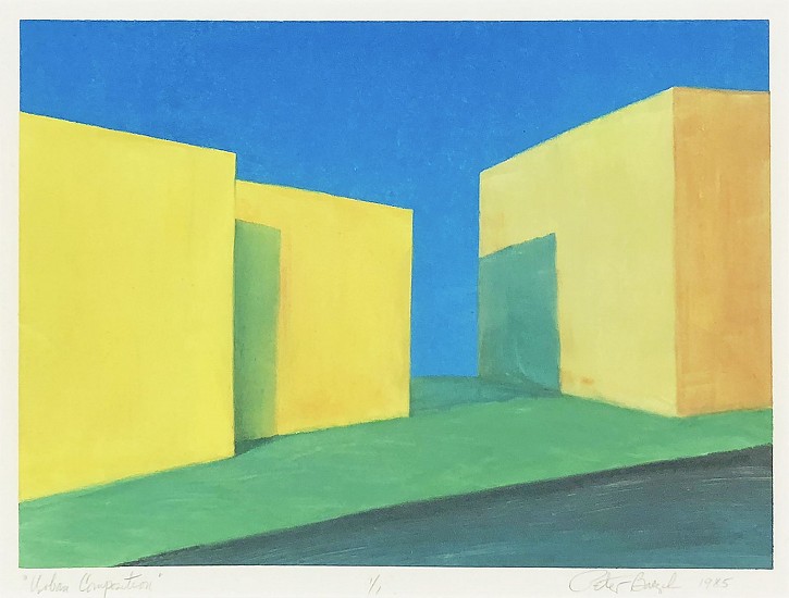 Peter Bazel, Urban Composition
Monotype