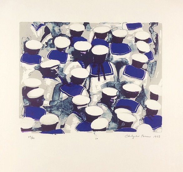 Christopher Brown, Against Order
1993, Color Lithograph
