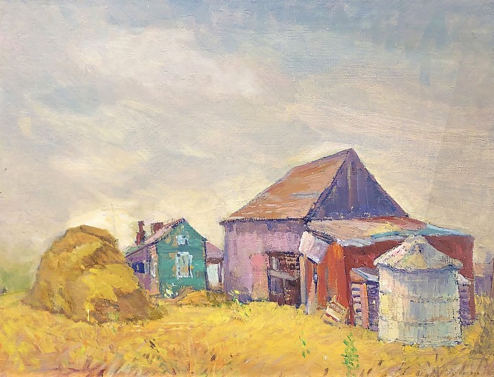 Antonio Corrubia, Rural Scene
Oil on Canvas