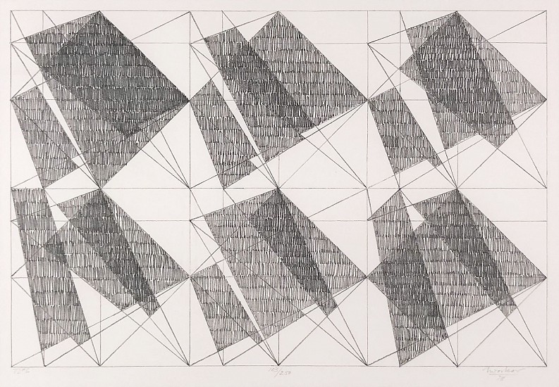 Jack Tworkov, T.L. #6
1978, Black and White Lithograph