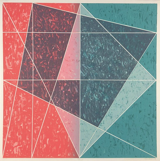 Jack Tworkov, T.L. #7
1978, Color Lithograph