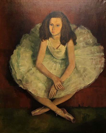 Francis De Erdelyi, Ballerina
c. 1940, Oil on Canvas