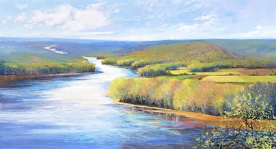 Joseph Orr, River Waltz
Acrylic on Canvas
