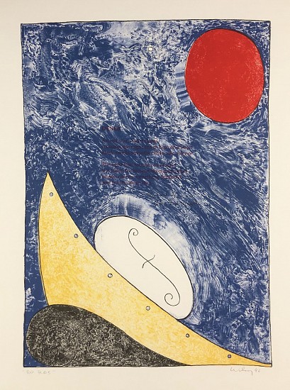 William T. Wiley, DENEB
1996, Color Lithograph