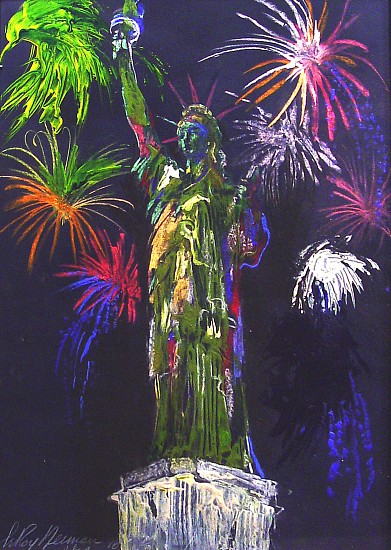 Leroy Neiman, Statue of Liberty
JULY 4, 1986, Mixed Media on Paper