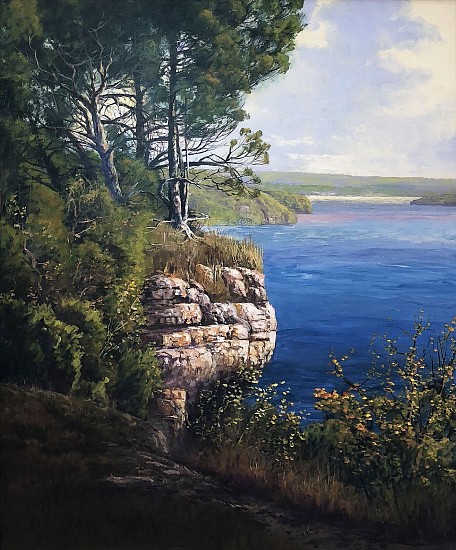 Joseph Orr, Bluffside Vista
Acrylic on Canvas
