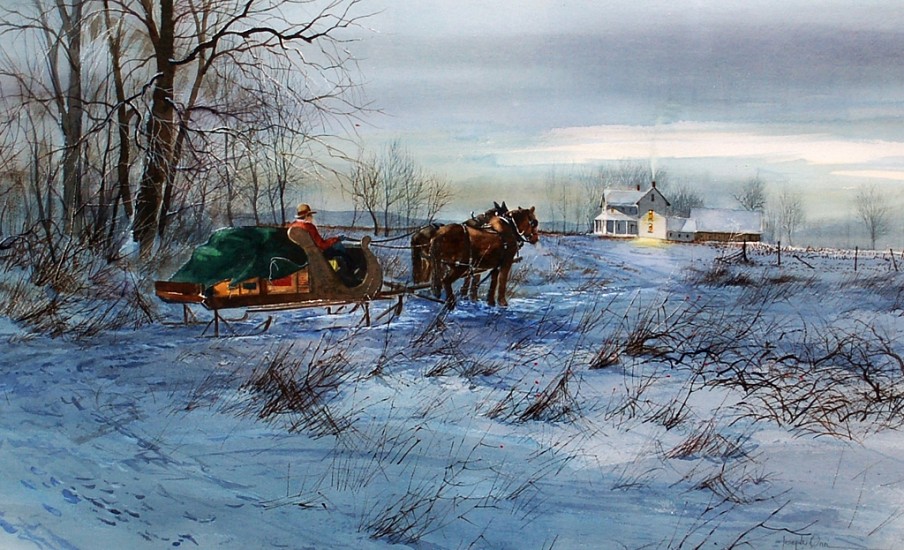 Joseph Orr, Fetching Supplies
Watercolor