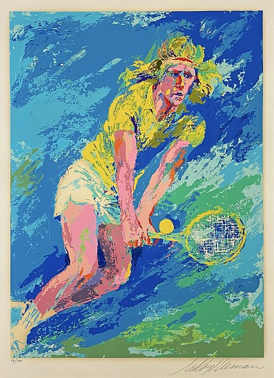 Leroy Neiman, Bjorn Borg
Serigraph