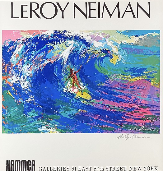 Leroy Neiman, Hammer Gallery Poster
1974, Poster
