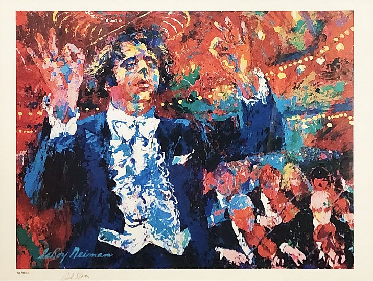 Leroy Neiman, Leonard Slatkin
Print